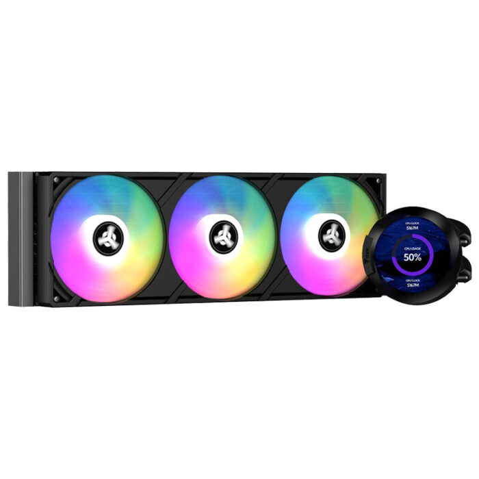 Dissipatore a liquido ARCTIC SPHERE V2 – 360mm- Skt Universale- ARGB PWM fan- LCD 2.8″ con software