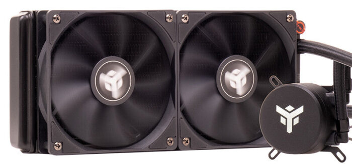 Dissipatore a liquido ICECORE 240 – 240mm- Skt Universale- PWM Black fan