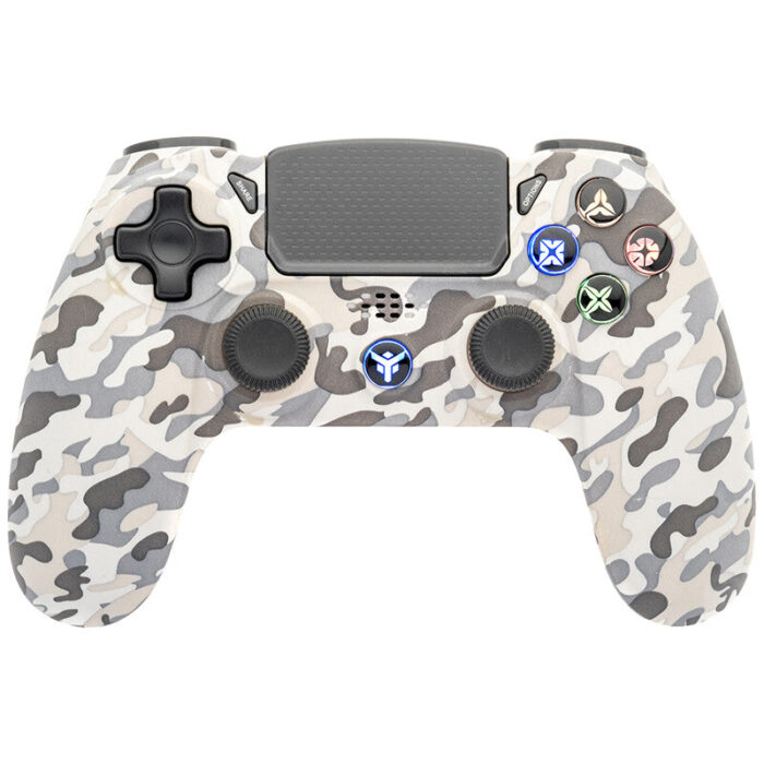Controller EVOCON W01 – Bluetooth- PC- PS4- DualShock- Tasti LED- TouchPad Axis6- Camo
