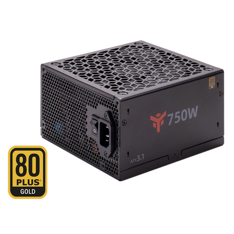 Alimentatore GBI750 - 750W- 80Plus Gold- ATX 3.1- Ventola FDB 14cm- Cond Giapponesi- Modulare