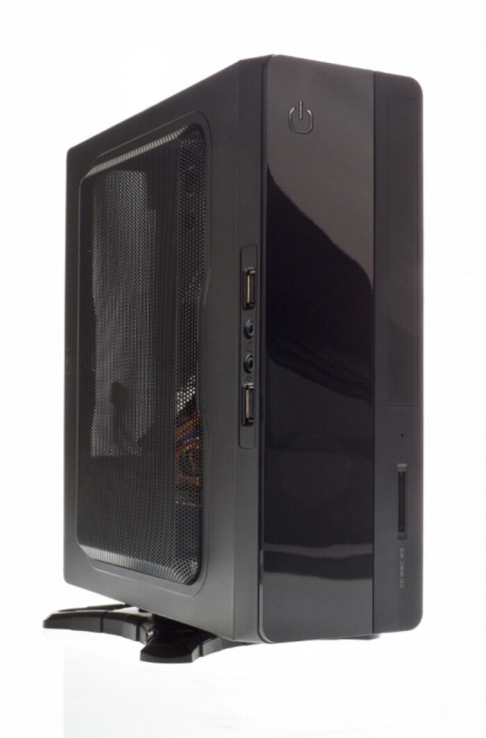 Case SPIRIT Mini ITX – 130W PSU- Card Reader- 2xUSB3- Vesa