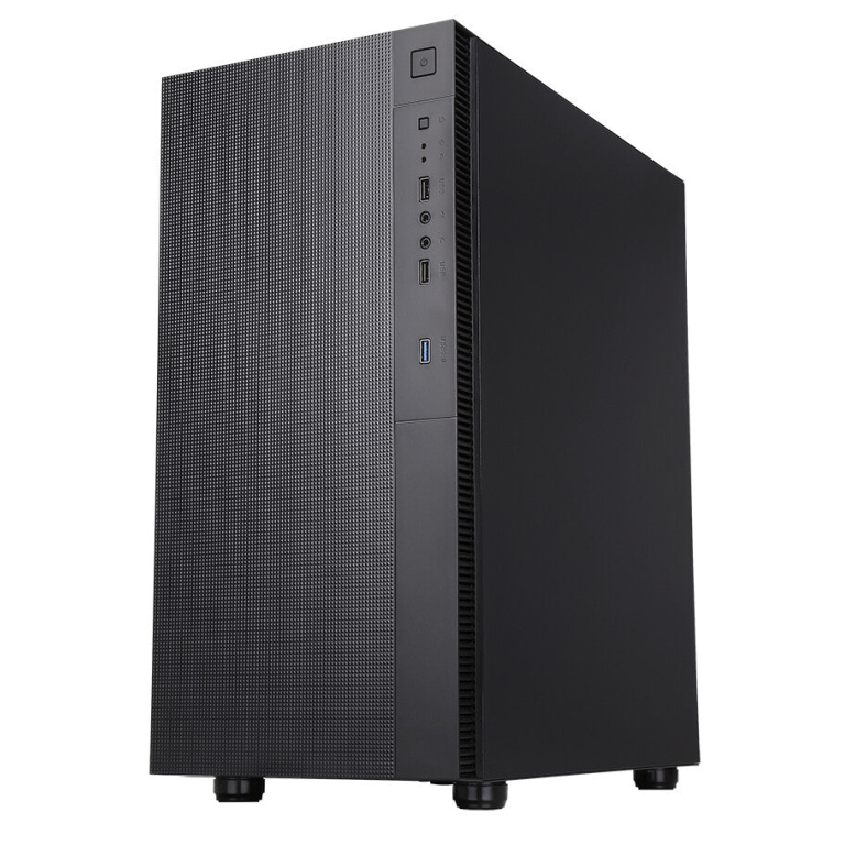 ITEK CASE MIDDLE TOWER SYLENT 03NP PSU 500W ATX 2xUSB3 3x12cm FAN FONOASSOR