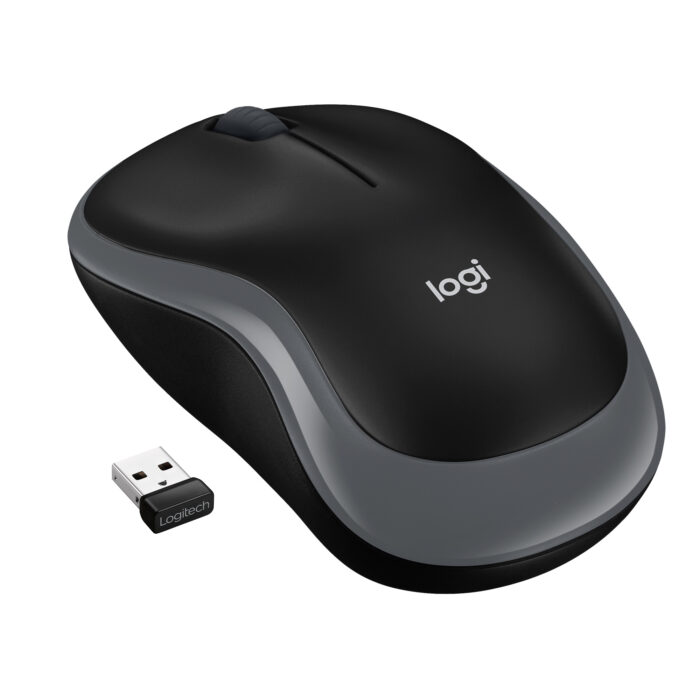 Logitech M185 Wireless Mouse – Swift Grey