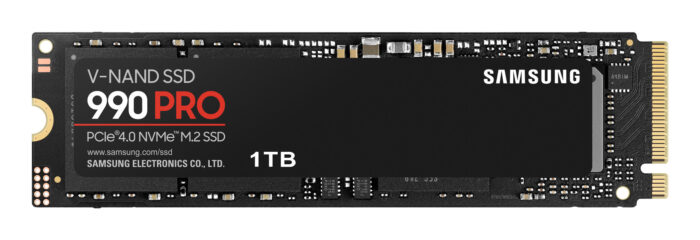 SSD SAMSUNG 990 PRO – 1TB M.2 PCIe Gen4x4 (R7450- W6900)