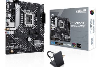 MB Asus 1700 Intel PRIME H610M-A WIFI- PCIe4- M.2- 2xDDR5- HDMI- DP- VGA- SATA3- USB3.2 Gen1- mATX