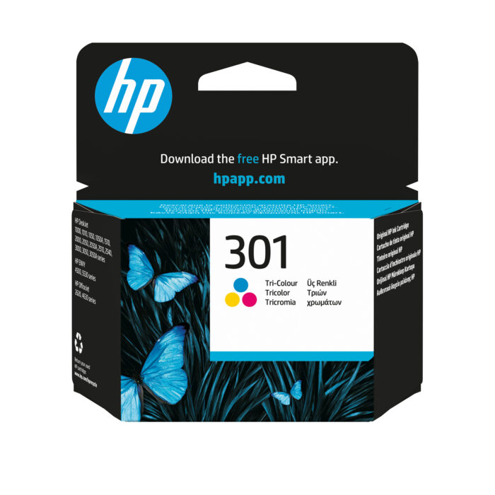 Cartuccia INK HP 301 CH562EE CMY per Stampante DeskJet 2050