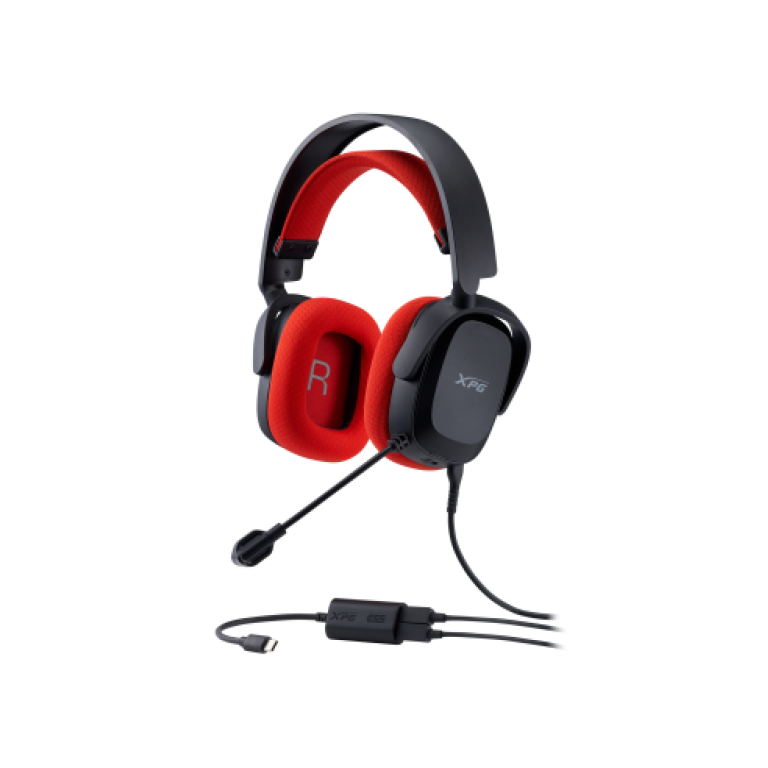 ADATA XPG CUFFIE PRECOG STUDIO USB BLACK 101dB+-3dB OMNIDIR MIC 20-2000FREQ