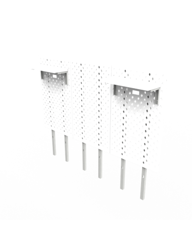 Dezctop Desk Pannelli Kit 3 Pezzi Per Scrivania 120 Bianca Ac Bftdb3x Wh W G 1 - GamingBross
