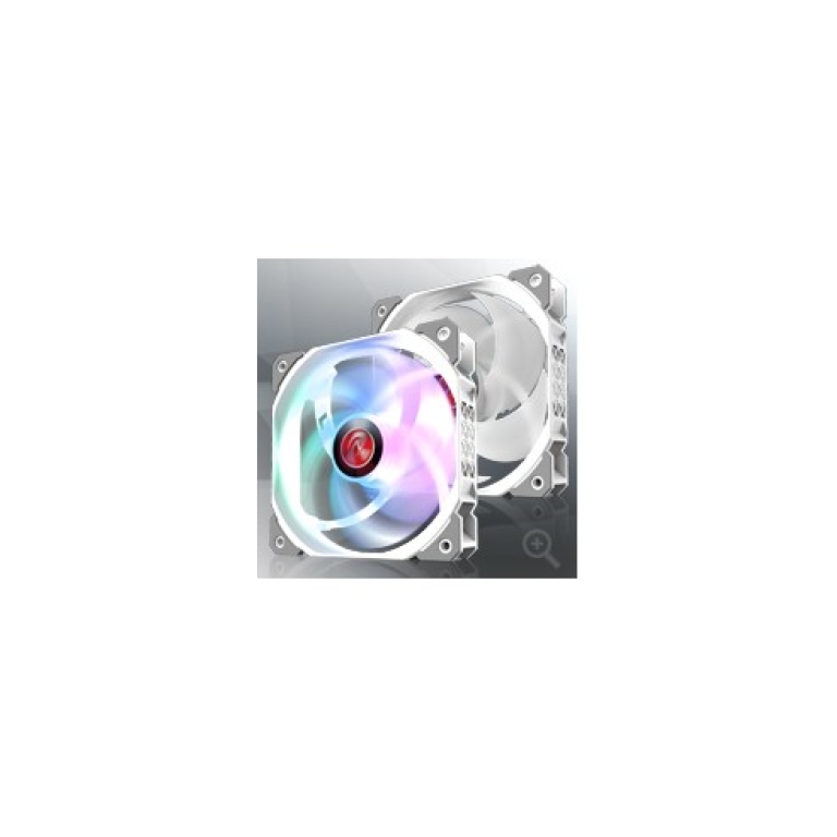 RAIJINTEK VENTOLE CASE AGERAS 12 WHITE ARGB-1 1xFAN ANTIRUMORE 5 PALE