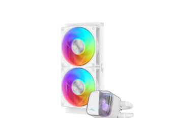 SAMA RAFF LIQUIDO L70 240WH WHITE ARGB POMPA CERAMICA VENTOLE 28mm