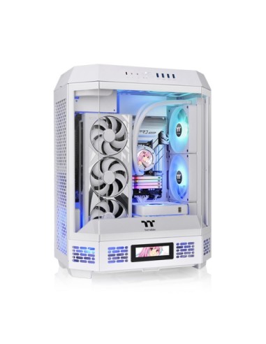 Thermaltake Case M Tower The Tower 600 Snow 2 Bianche Fan Tg 2 - GamingBross