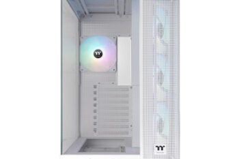 THERMALTAKE CASE M.TOWER VIEW 380 XL 2*TG ARGB SNOW 4*120MM FAN