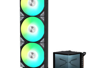 TRYX RAFF LIQUIDO PANORAMA 360 ARGB AIO 3D-AMOLED DISPLAY 360mm BLACK