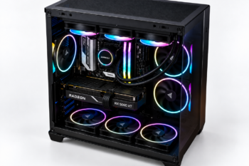 PC Gaming RX 9060 XT 8GB Ryzen 5 9600X 16GB DDR5 SSD 1TB BROSS VELOX