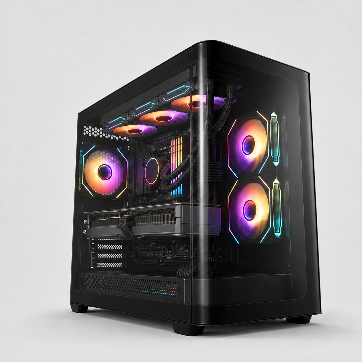 BROSS SPECTRA FSP S380 – vista principale con GPU orizzontale