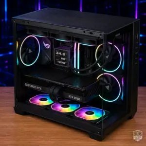 PC Gaming RTX 5080 Ryzen 7 9800X3D 32GB DDR5 SSD 1TB BROSS TOR VISTEK
